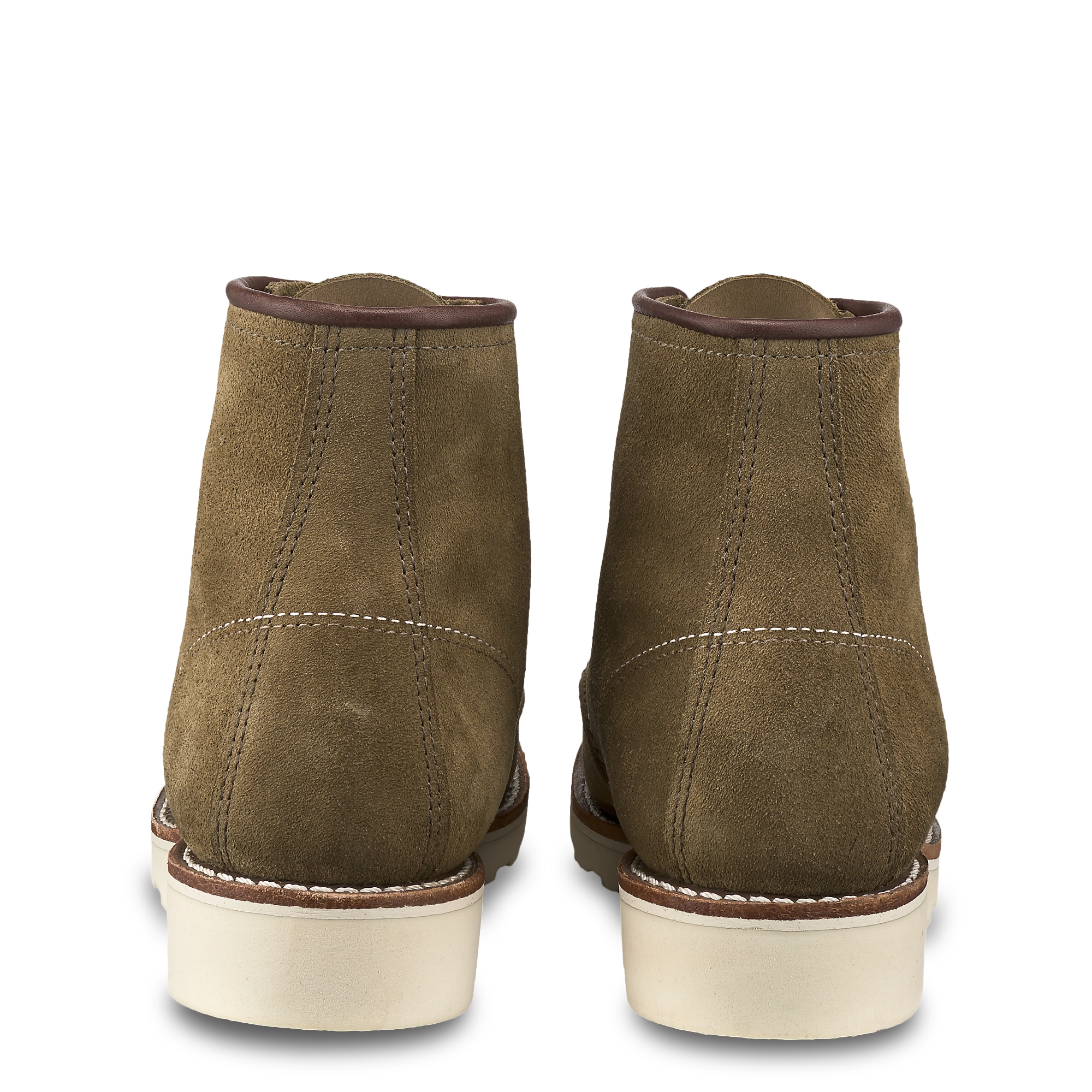 Olive Mohave Moc Toe Boots - Sleek 6-Inch Women's Style for a Rugged Look.