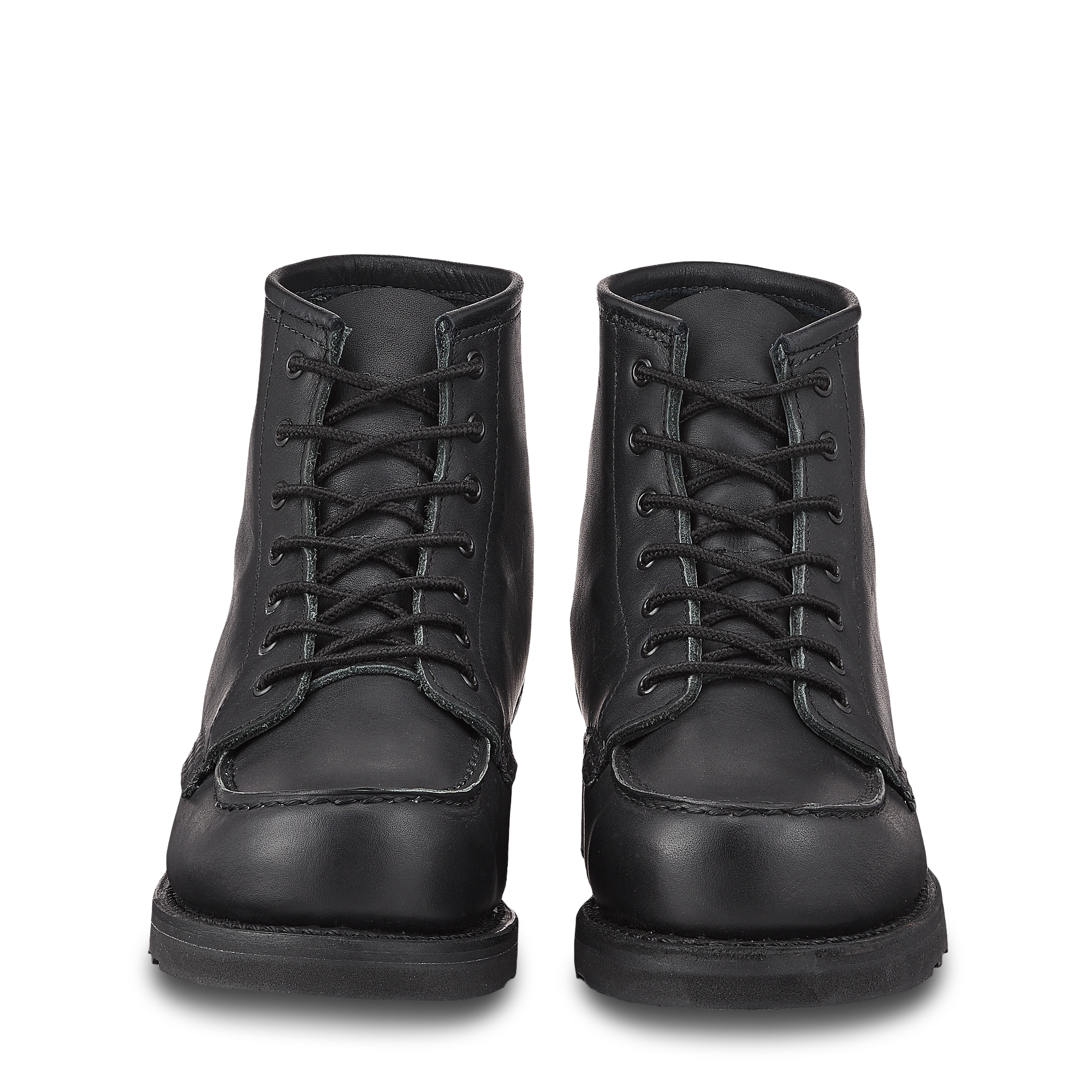 Boundary Black Moc Toe Boots for Women Effortless Style
