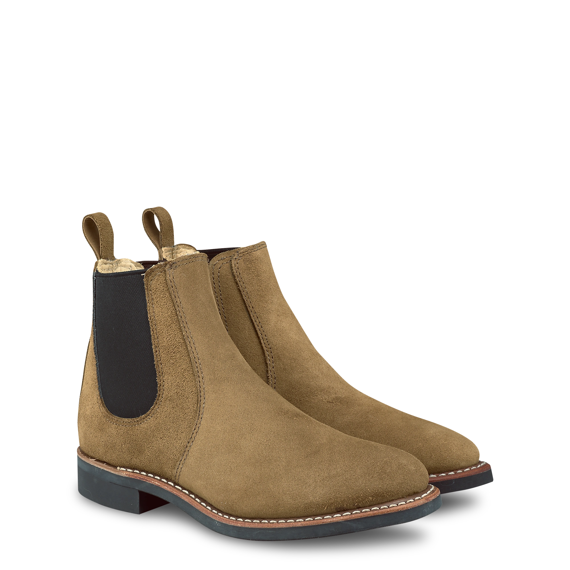 Chelsea Boot Chic: 6" Olive Mohave - Step Into Fall Style!